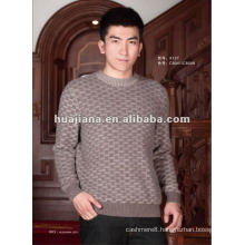 handsome man's cashmere knitting thick sweater